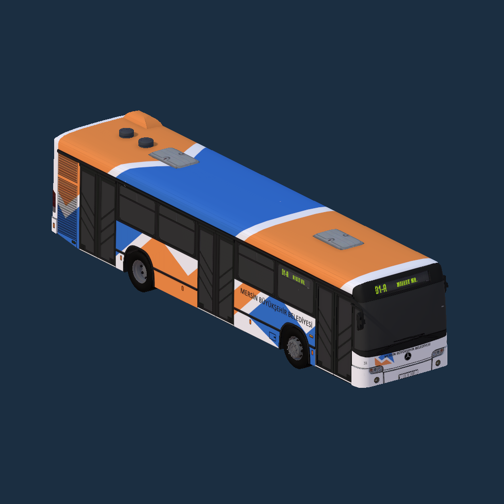 Mercedes Benz o345 Conecto Mersin Paint