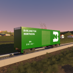 Burlington Northern 40' Hi-Cube Boxcar