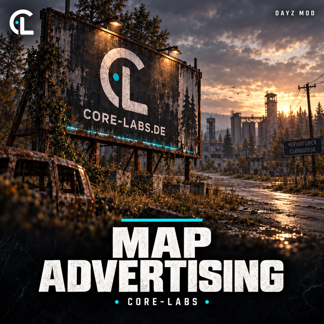 Core Labs Map Advertising