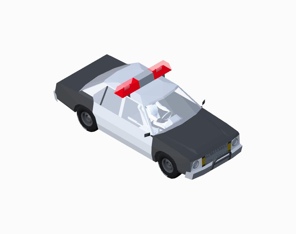 70's Police Car by Skropeling