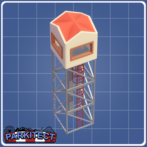 simple generic lifeguard tower