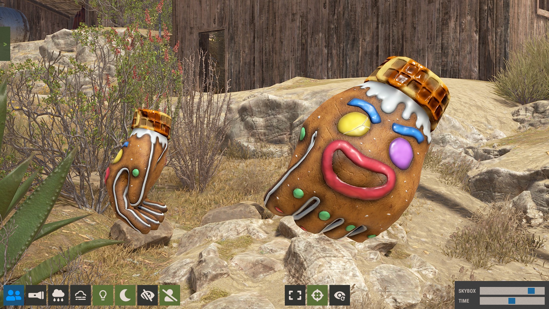 Gingerbread Tactical Gloves