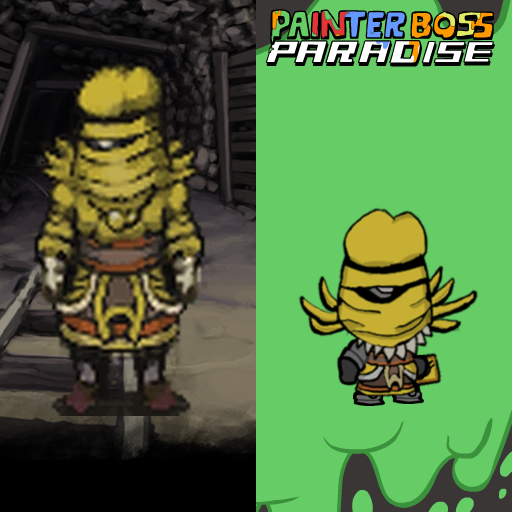 Yellow Mage from Fear and Hunger
