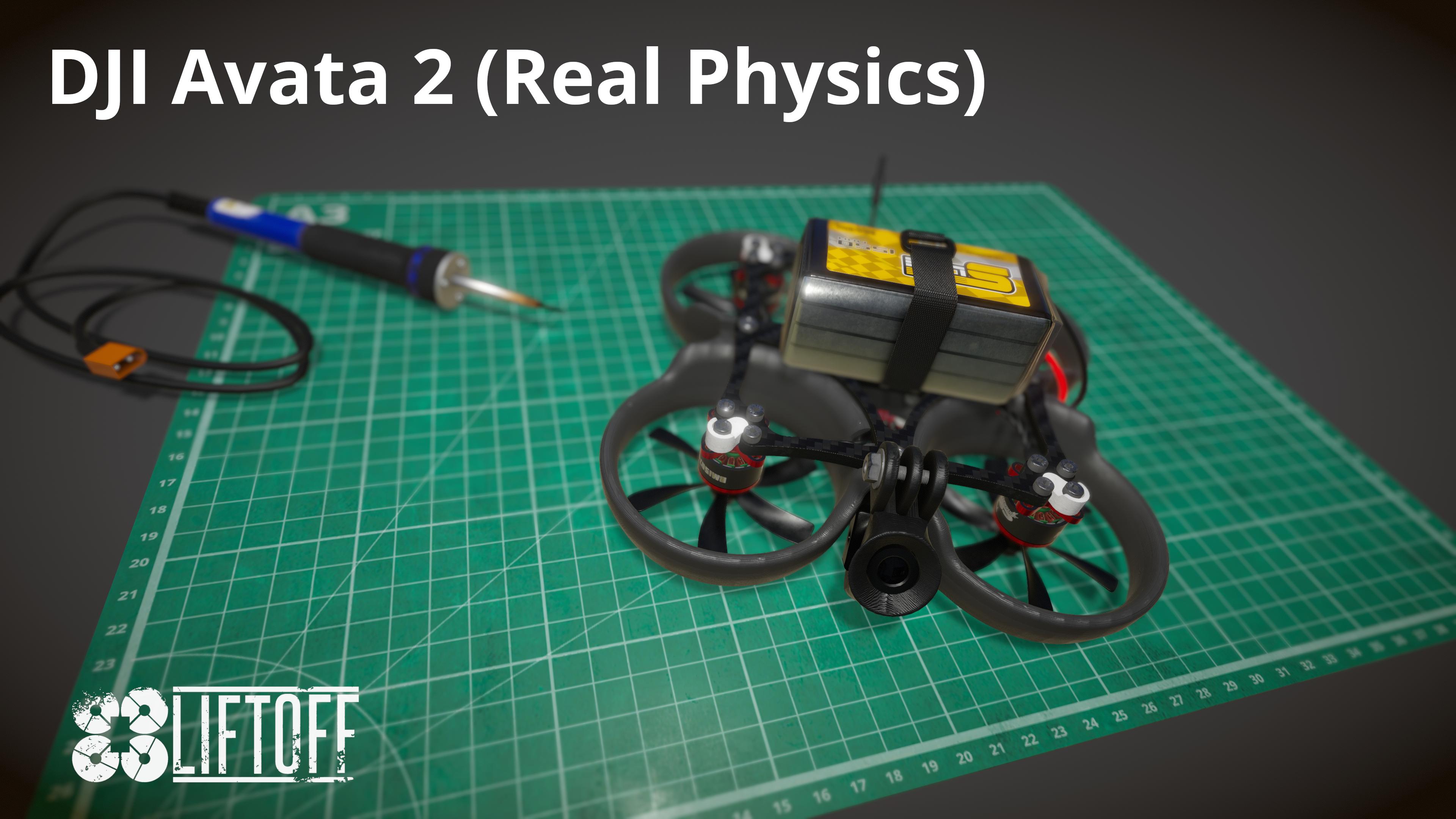 DJI Avata 2 (Real Physics)