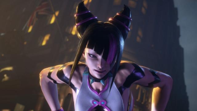 R-18 Juri Han (Street Fighter) animated sexy pipe bomb