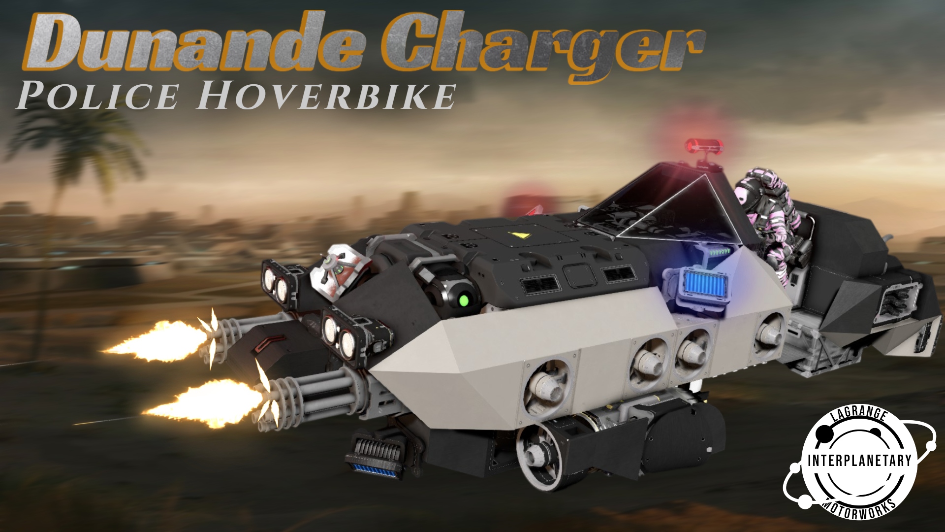 LIM Dunande Charger | Survival-Ready Police Bike