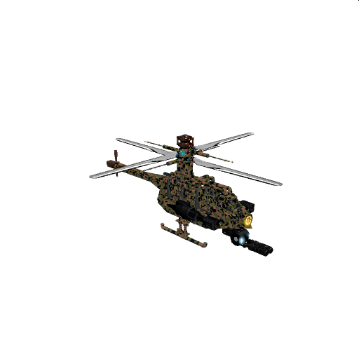 Military Flak Heli P2
