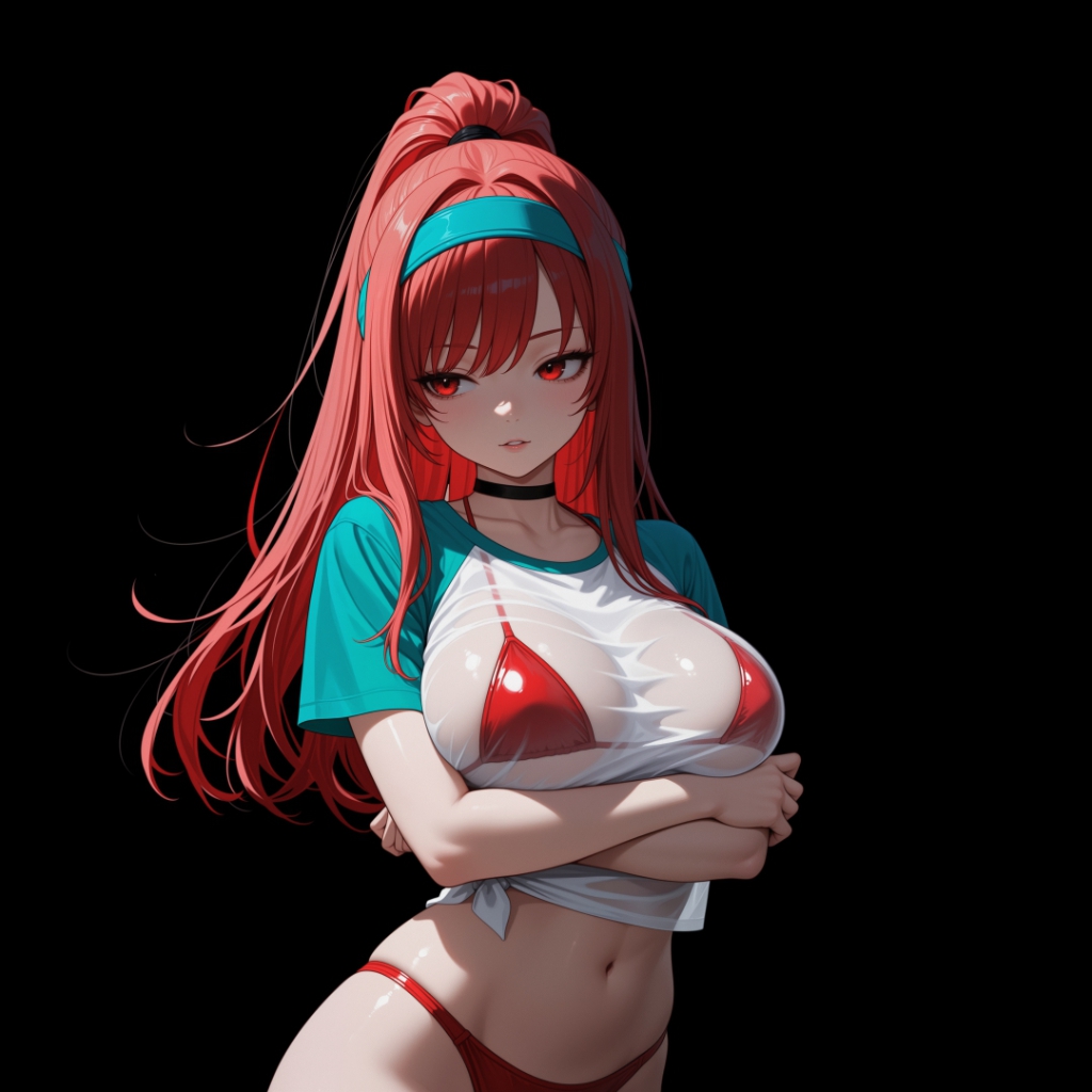 Rapi [Nikke] | Dark Background | Dark & Colored Versions | 4K