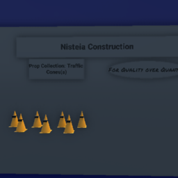 Nisteia Construction: Traffic cone(s)