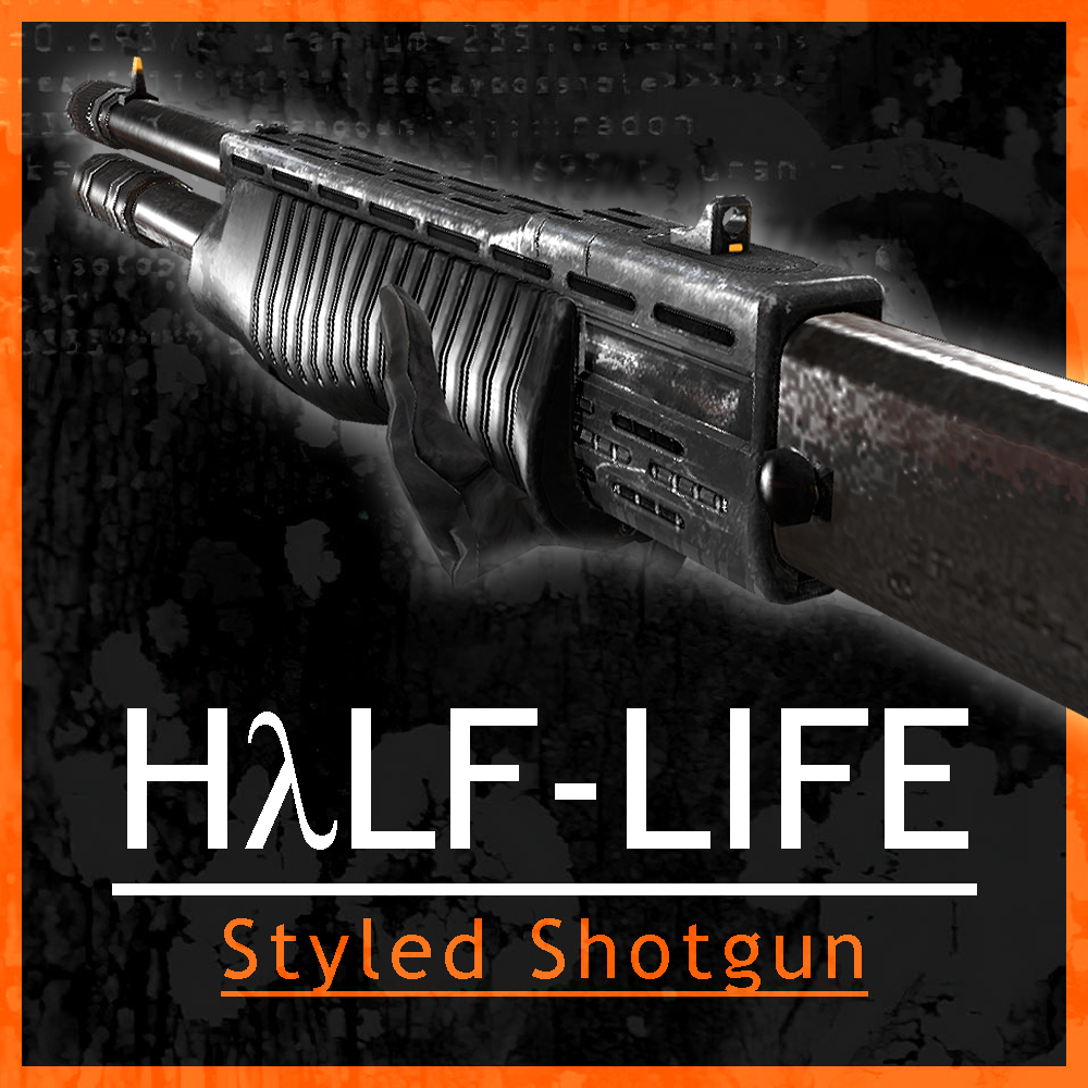 Half-Life 1 Styled Retail Shotgun