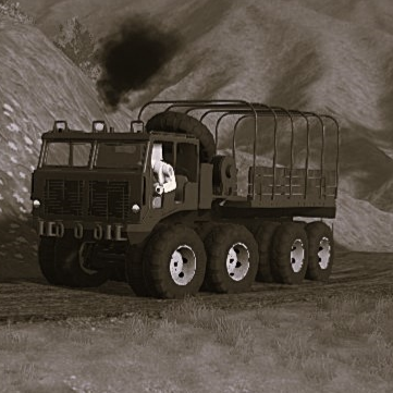 1943 Rampage EHD-349 Heavy Tractor - Sideboard Bed
