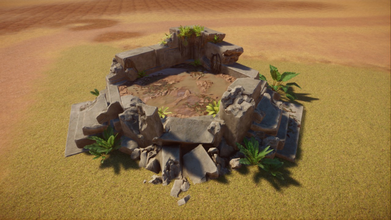 Temple Ruins Mudpit preview