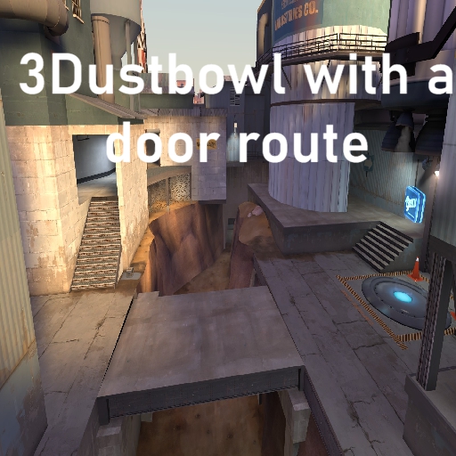 3Dustbowl with a door route – Team Fortress 2 Mod