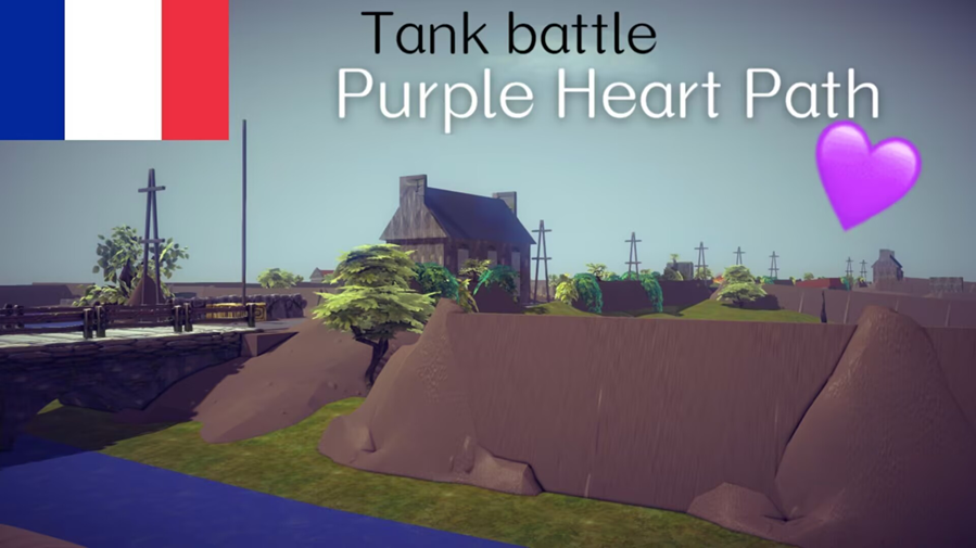 Purple Heart Path 紫心小道(B&W-M04) preview