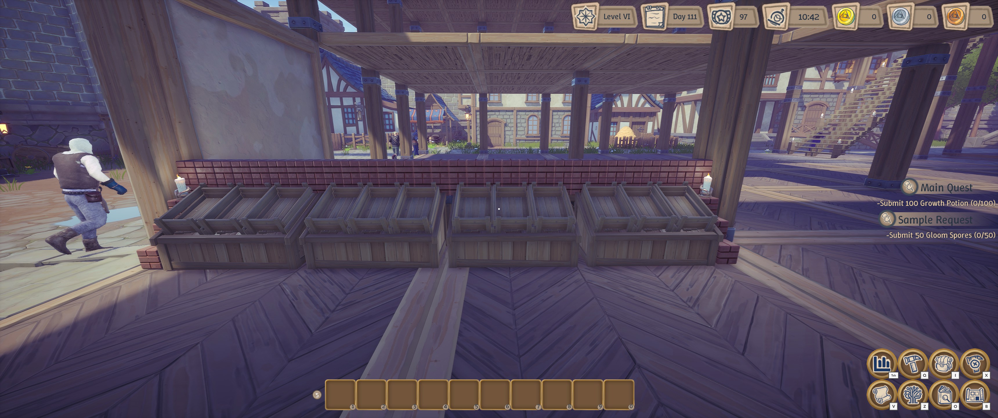 Shop system large shelf
