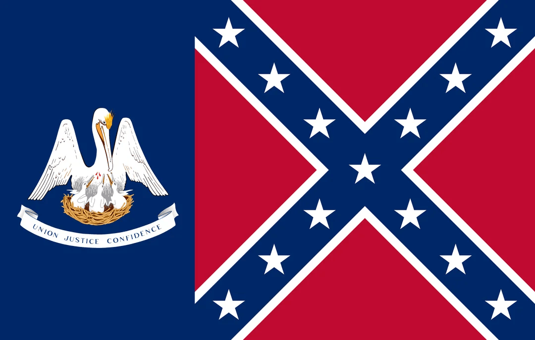 Louisiana Rebel Flag preview