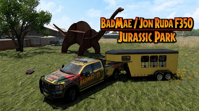 BadMae / Jon Ruda Lord G350 Jurassic Park Skin preview