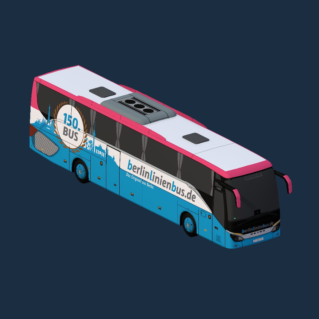 Setra S516 HD (2-Achser) - HARU Reisen (BLB 150.Bus - Das Orginal aus Berlin.)