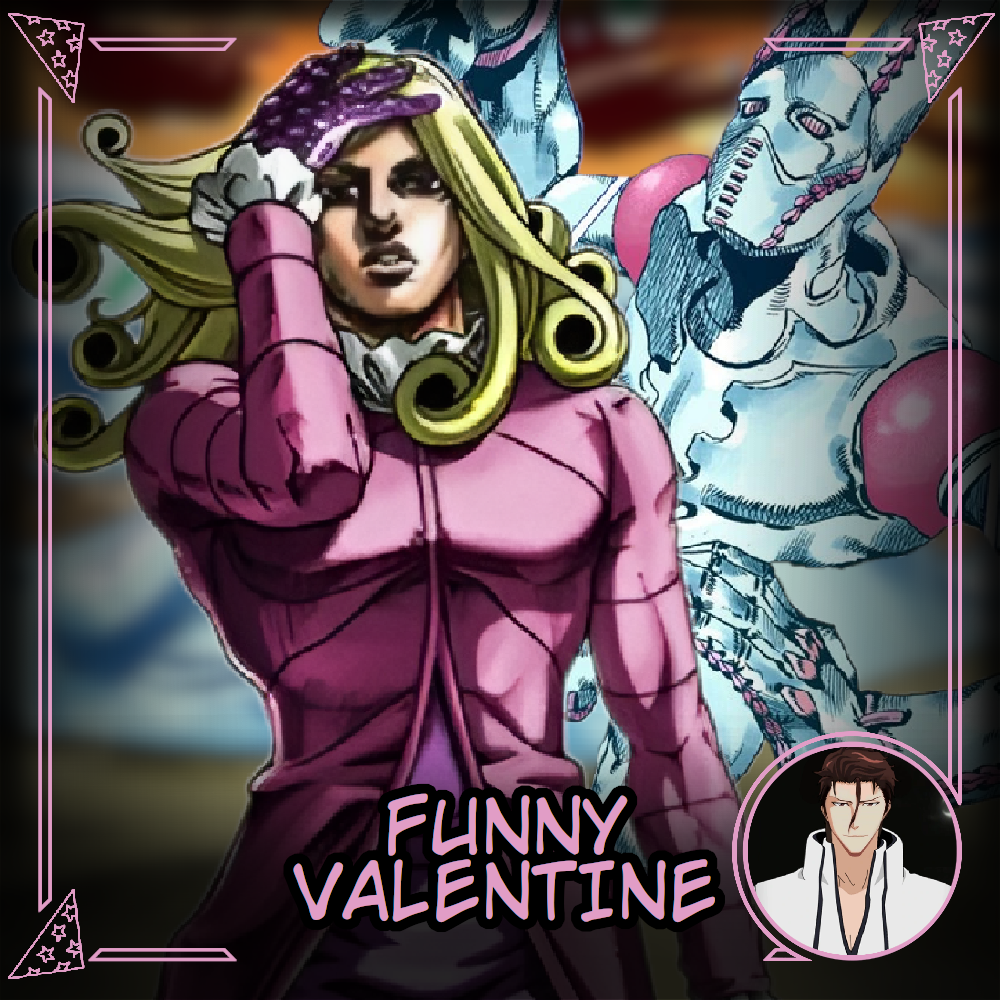 (JOJOS BIZZARE ADVENTURE PART 7 SPOILER) Funny Valentine - Anime Villainous Aizen Reskin