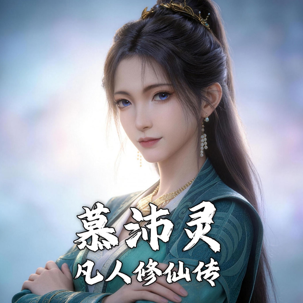 慕沛灵绿衣循环动态壁纸-落雨无声-凡人修仙传 preview
