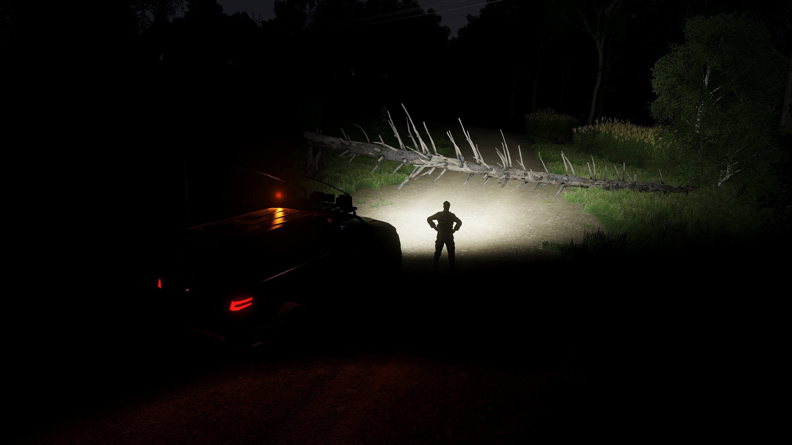 [HAM] - Fallen Tree Roadblock (Livonia v2)