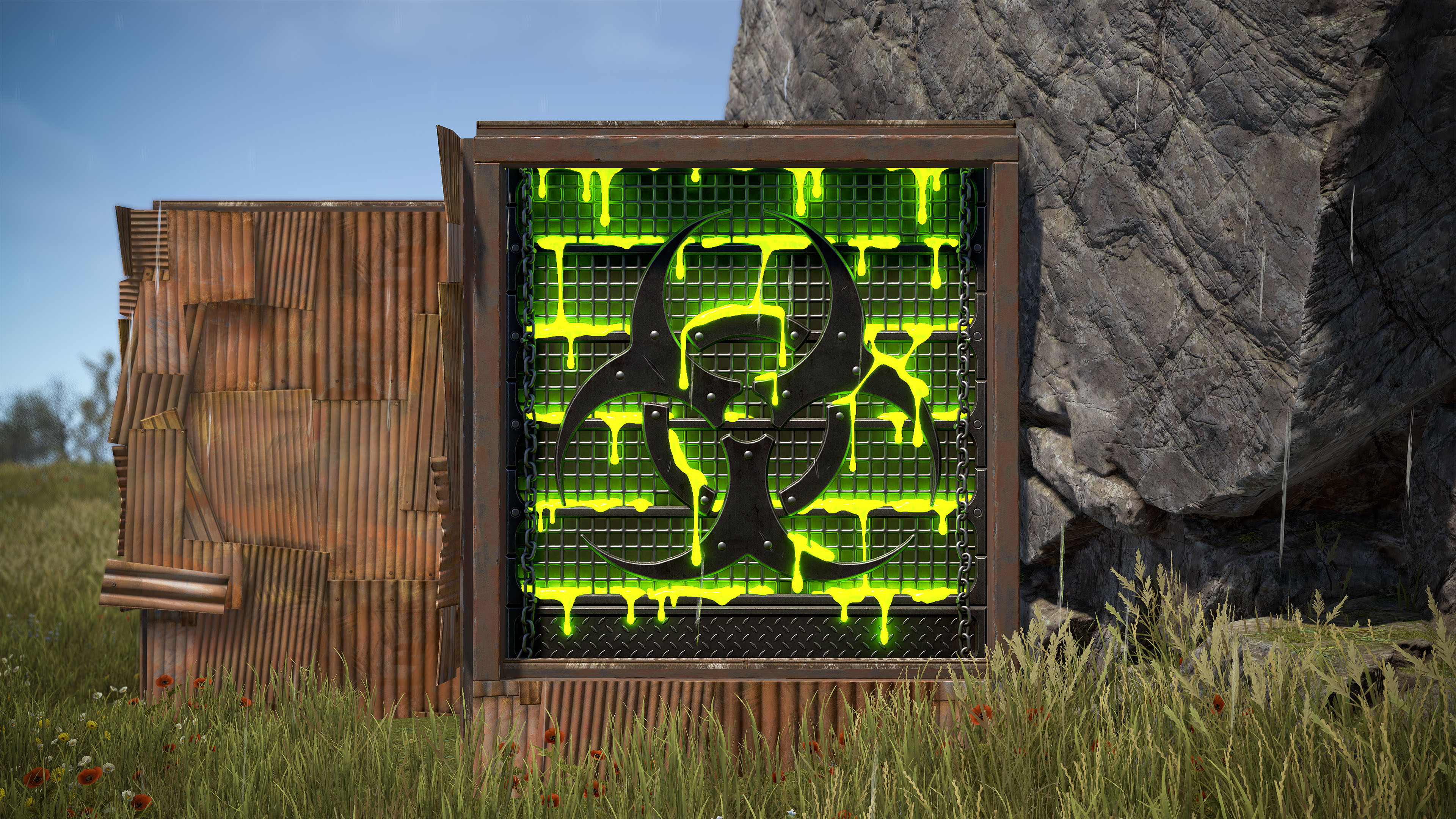 Biohazard Bunker Garage Door thumbnail 7