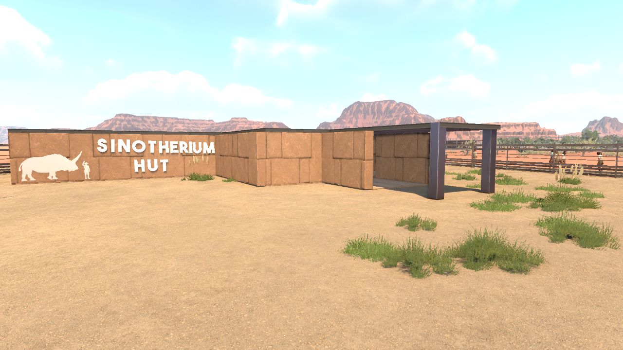 Sinotherium Hut preview