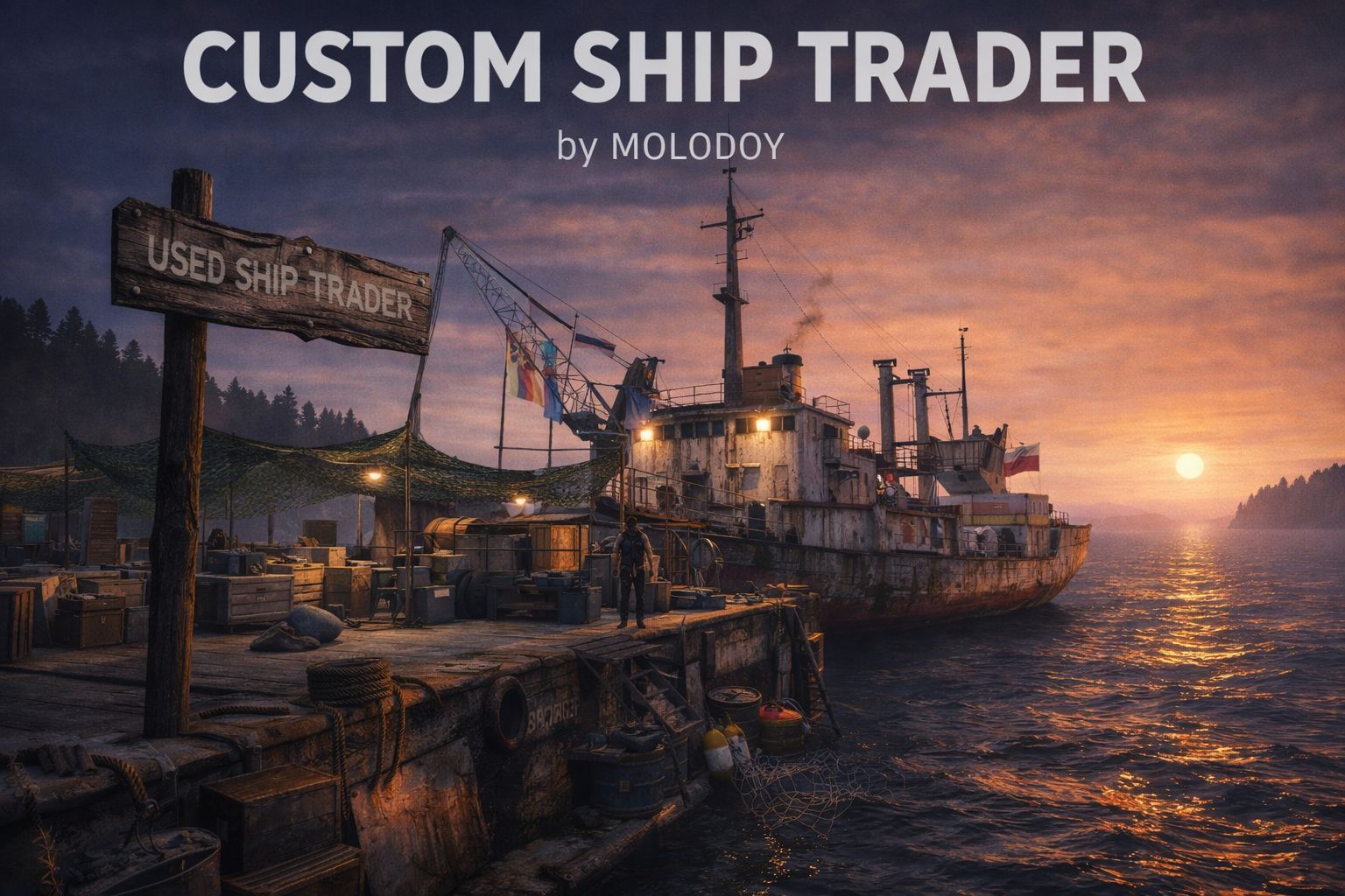 Deerisle Trader on Ship