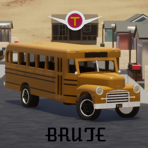 Troubadour brute 2 ton 1952 school bus
