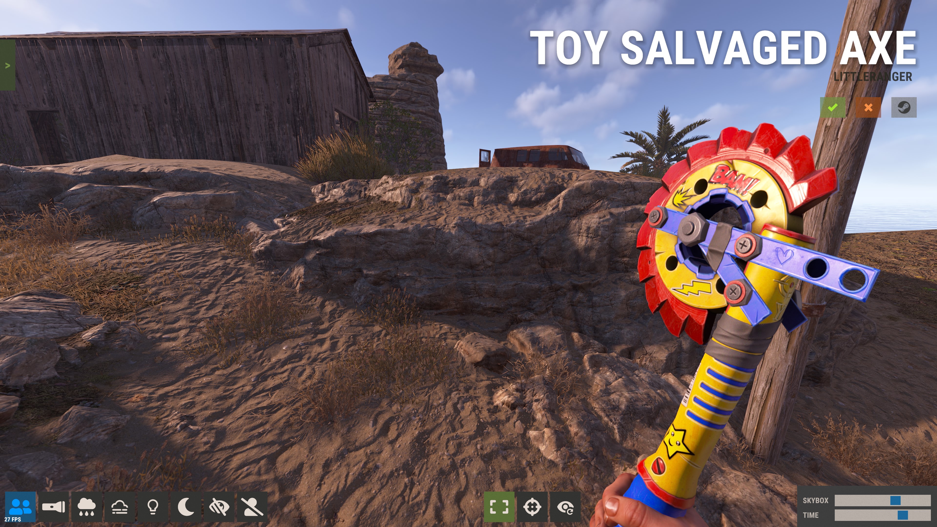 Toy Salvaged Axe thumbnail 4