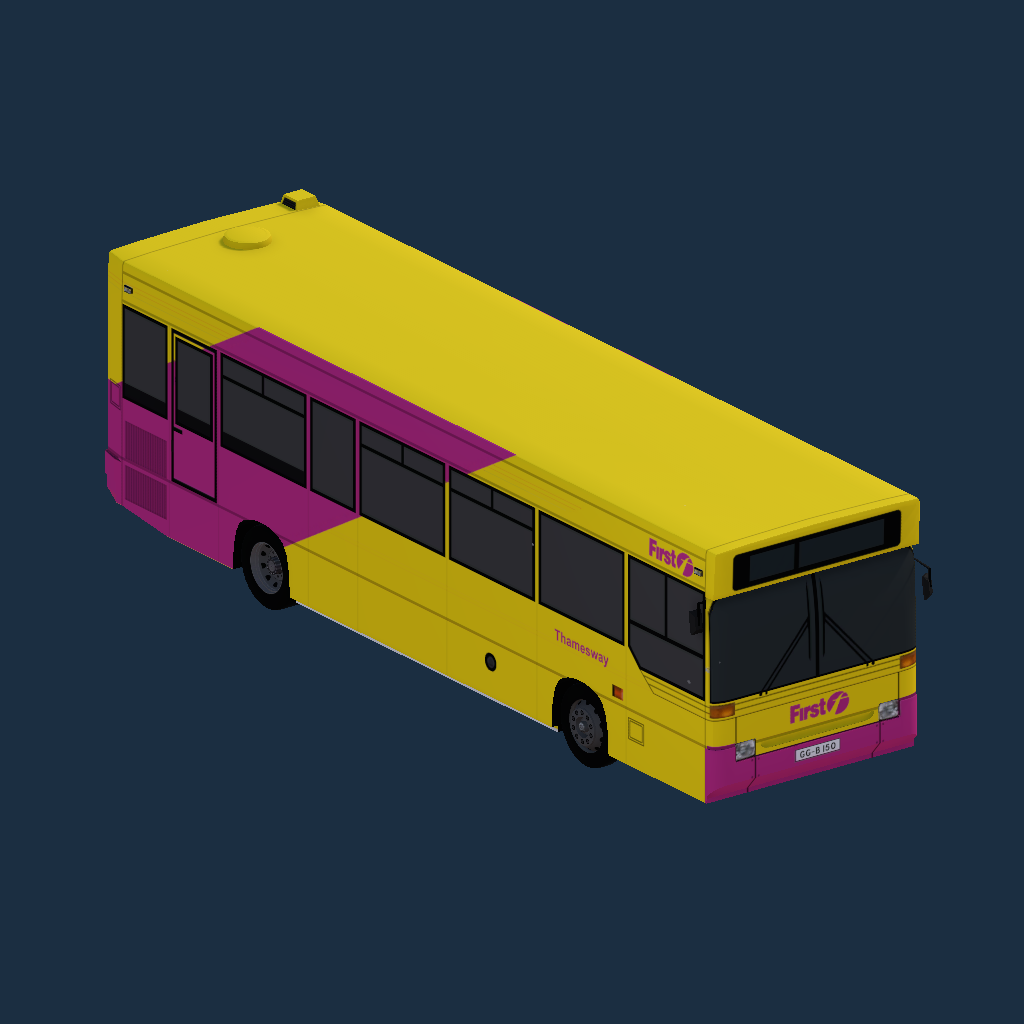 Dennis Dart Plaxton Pointer 1 9.8m First Thamesway Branded