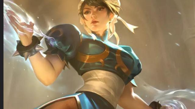 R-18 Chun-Li (Street Fighter) animated sexy pipe bomb