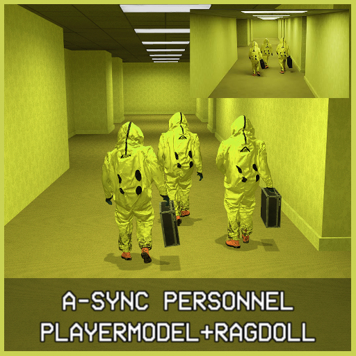 [Backrooms] A-Sync Personnel (Hazmat) [Playermodel + Ragdoll]