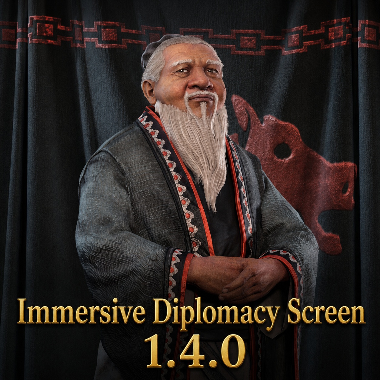Immersive Diplomacy Screen - updated for 1.4.1