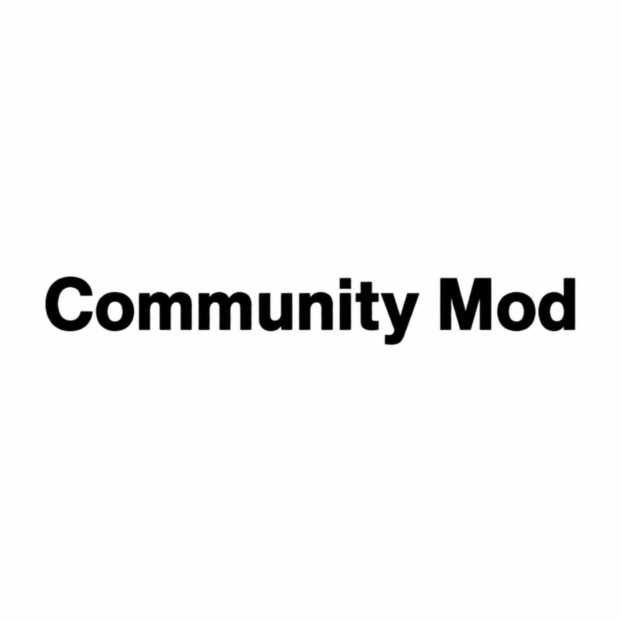 Free Community Mod