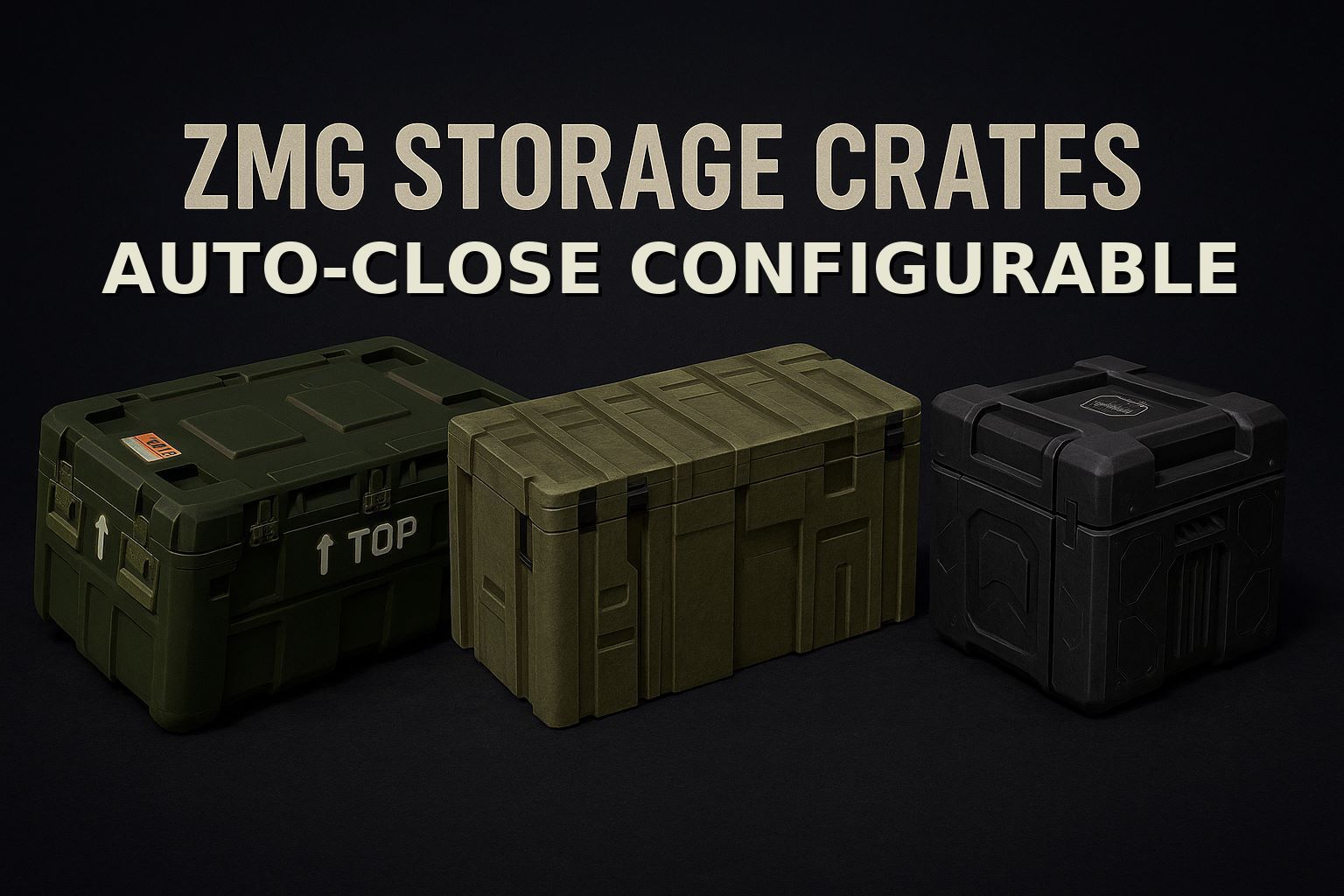 Storage Crates – Autoclose