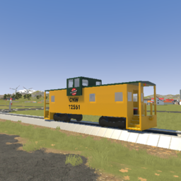 CNW Extended Vision Caboose (Remaster)