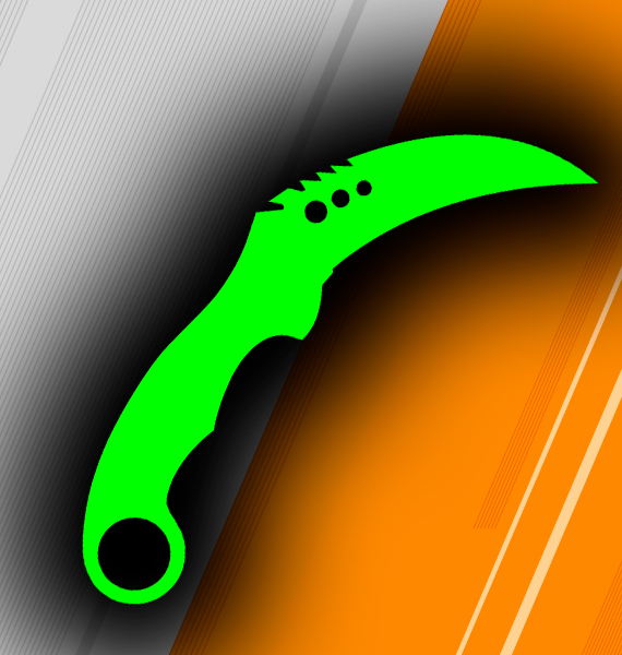 Icon Knife Widowmaker Green | CS 2
