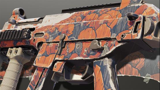 UMP-45 | Paper Collage (Windblown Poppies)