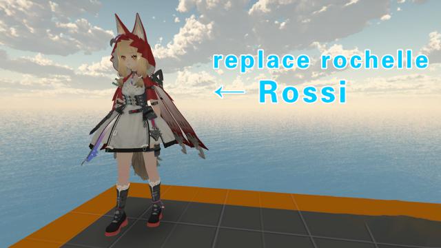 Arknights Endfield Rossi（明日方舟终末地 洛茜）replace rochelle