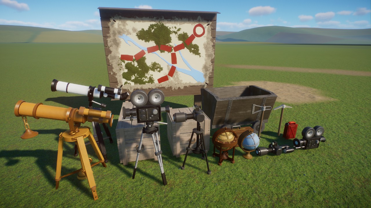 Adventure Theme - Props Set