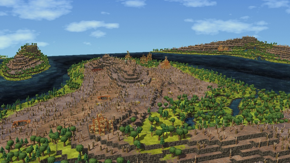 3 lands of water