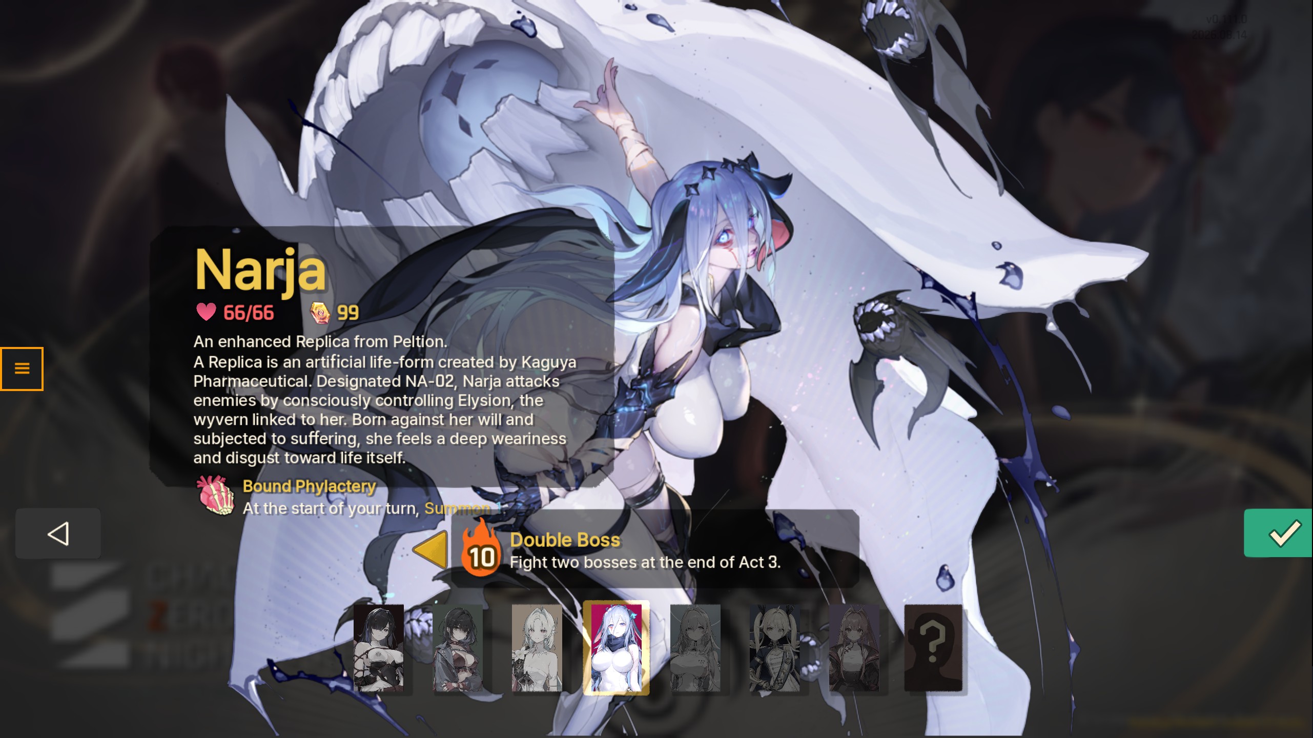 Chaos Zero Nightmare - Narja (Necrobinder Skin) preview