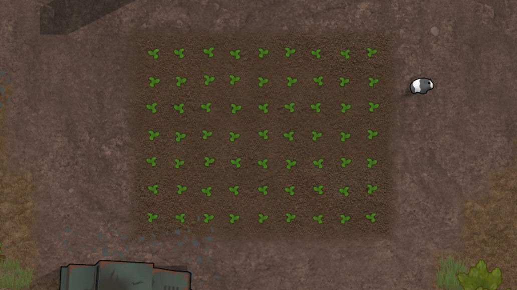 Fertile land
