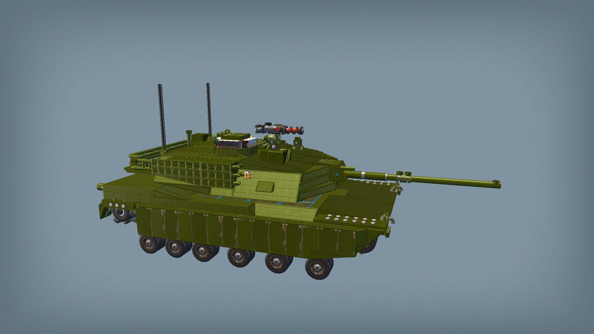 M30 - M1A2 ABRAMS SEPV2 + REACTIVE ARMOR