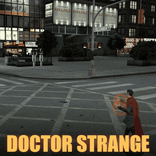 Doctor Strange - Sling Ring Portals, Time Freeze, 20 Spells