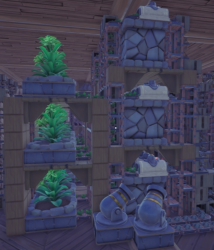 Plant Ash STACK w Planters
