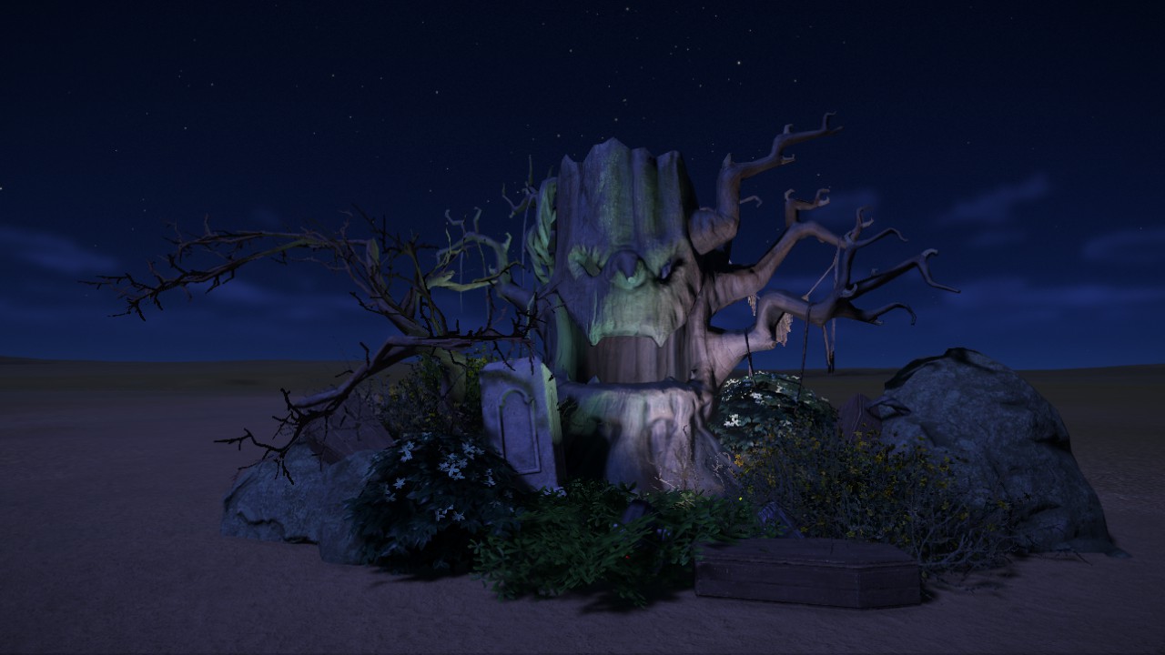 Spooky Graveyard