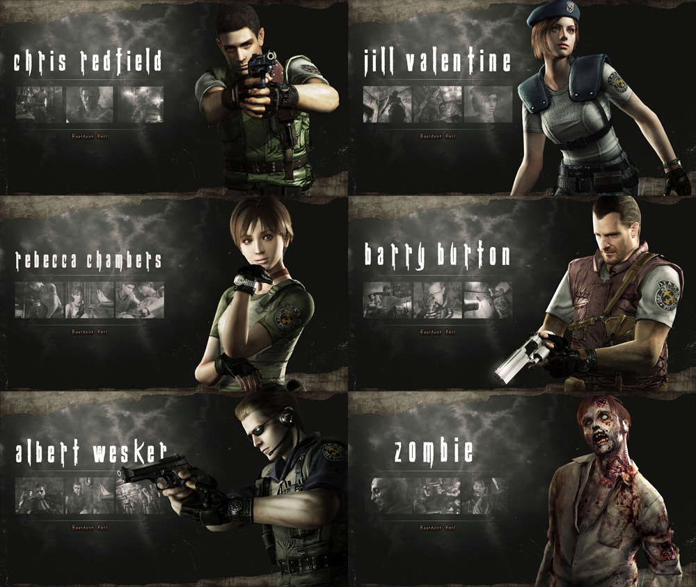 Steam Community :: :: Resident Evil / biohazard - Trading Cards Art