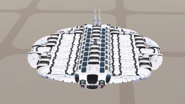 182k　円形飛行機